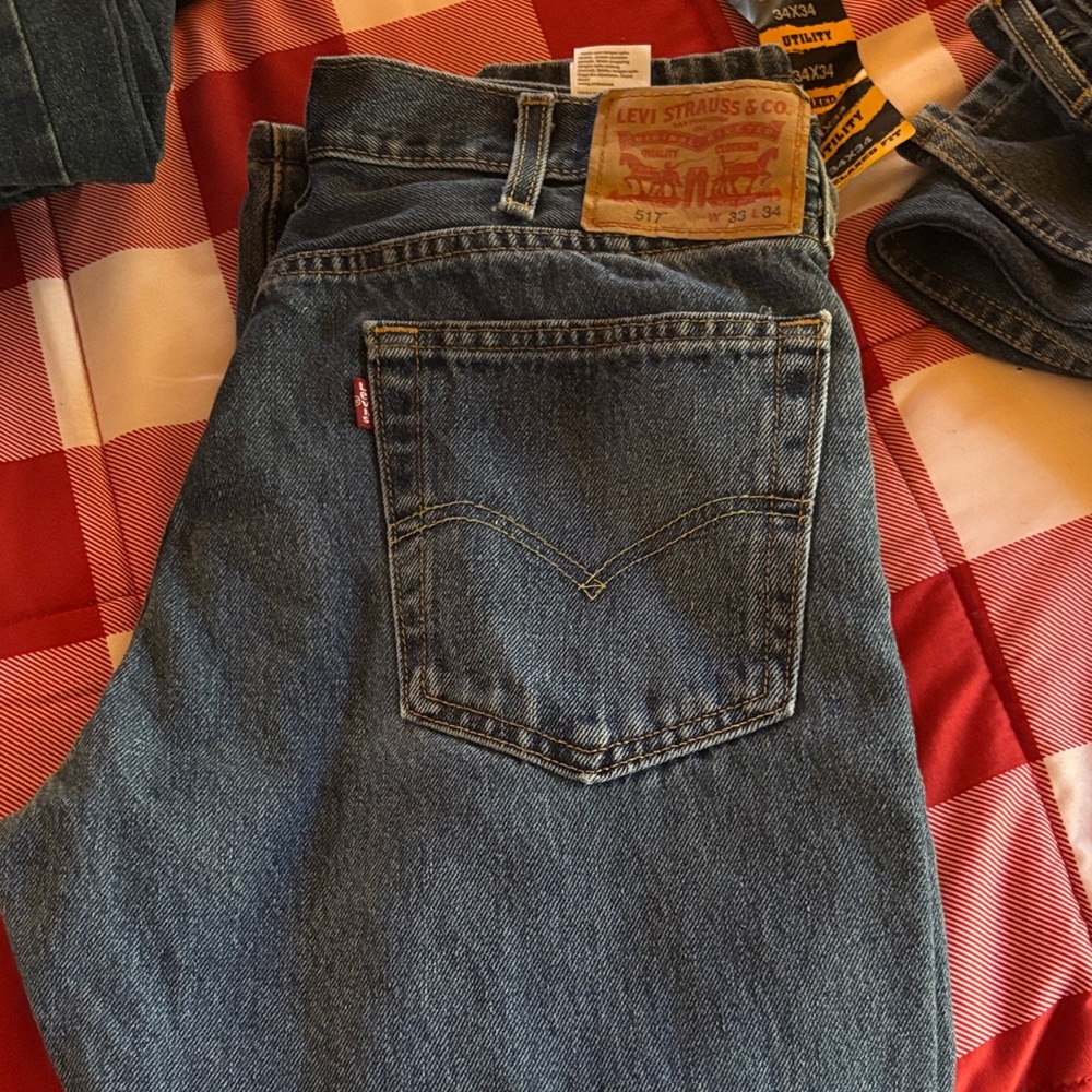 Levi's Relaxed Fit Denim Jeans - Classic Blue